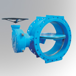 Double Flanged Eccentric Butterfly Valve